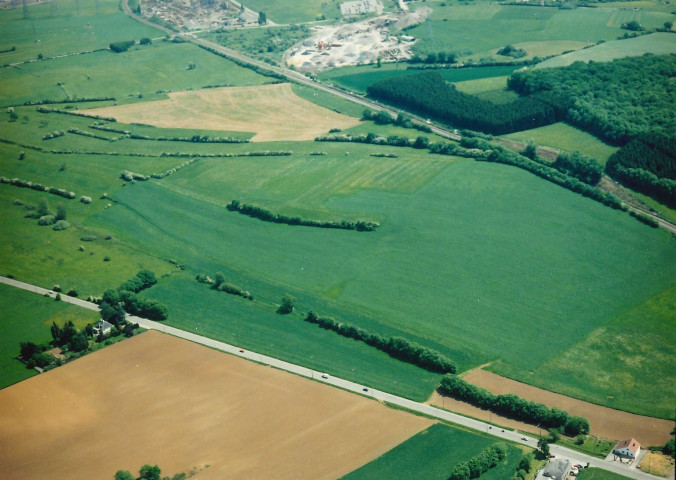 Aubange. Aix-sur-Cloie. Vues aériennes.