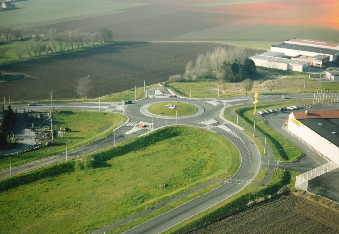 Hannut. RN 80 et R62. Contournement de la ville.