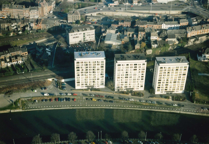 Namur. Beez. Vues aériennes.