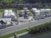 Liège. Wandre. Port autonome de Liège. Vues aériennes.