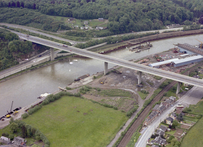 Beez. Viaduc (vues aériennes).