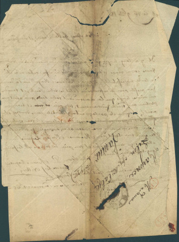 Lettre de la soeur de Michel Mayence (?) relative à la vente de la maison de son père.