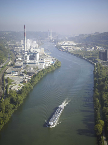 Engis. Vues aériennes.