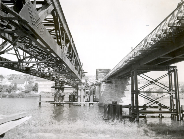 Construction du nouveau pont