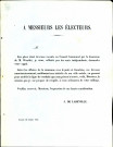 Tract électoral de Justin de Labeville.