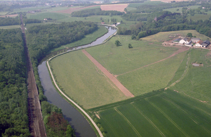 Zone d'implantation de Lobbes-Plage.