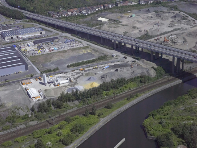 Châtelet. Châtelineau. Vues aériennes.