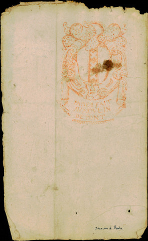 Marques de fabriques de papier et vignettes.