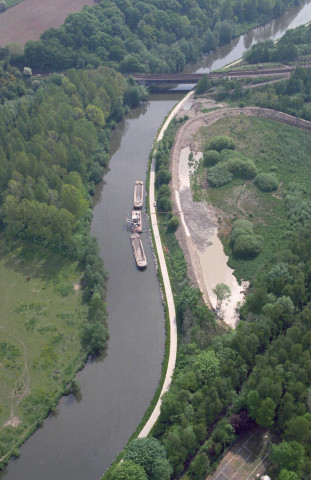 Courbe de Hourpes et terrain de dépôt.