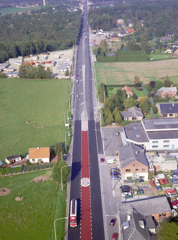 Tarcienne. RN5 dans sa traversée de la localité.