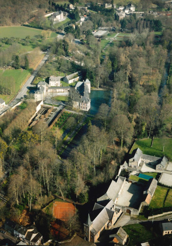 Anhée. Vues aériennes.