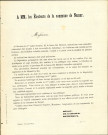 Tract électoral de Mélot, de Gaiffier et Dupiereux.