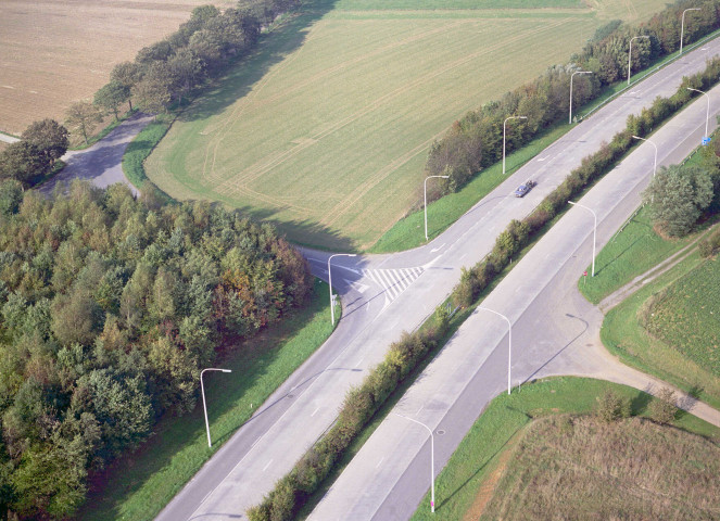 RN5 et accès vers Philippeville.