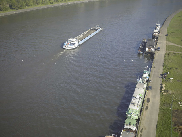 Andenne. Vues aériennes.