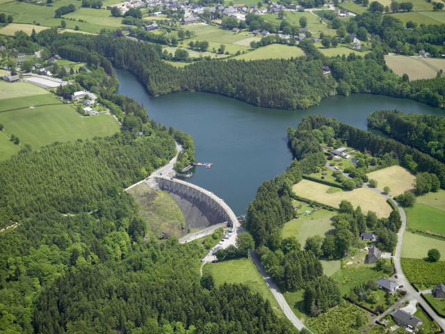 Waimes. Barrage de Robertville.