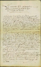 Instructions sur la loi du 16 vendémiaire an 5 (7 octobre 1796) quant à la nomination des commissions administratives des hospices civils, provenant du Ministre de l'intérieur (Bénézech), à destination de l'administration centrale du département de Sambre et Meuse. Copie conforme.