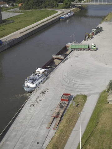 Antoing. Escaut. Vues aériennes.