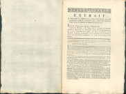 Extrait du procès-verbal de l'Assemblée de la section de Sainte-Gudule à Bruxelles tenue le 29 décembre 1792 suite à la proclamation du général Dumouriez