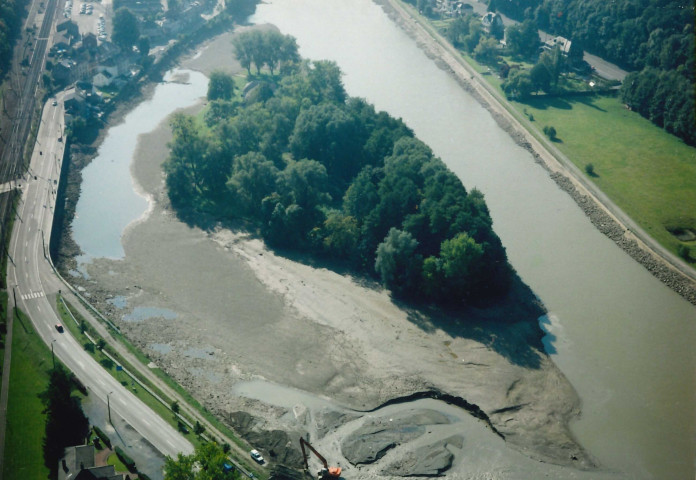 Yvoir. Houx. Barrage-écluse n°5.