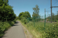 Roux et Courcelles. Ancienne ligne SNCB 112A. RAVeL.