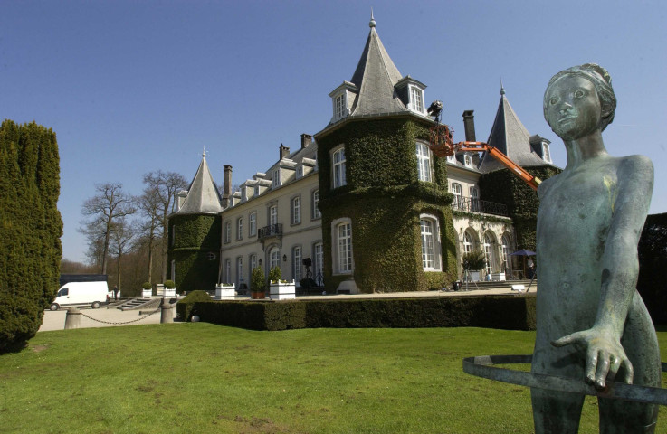La Hulpe. Ancien château Solvay. Aménagements.