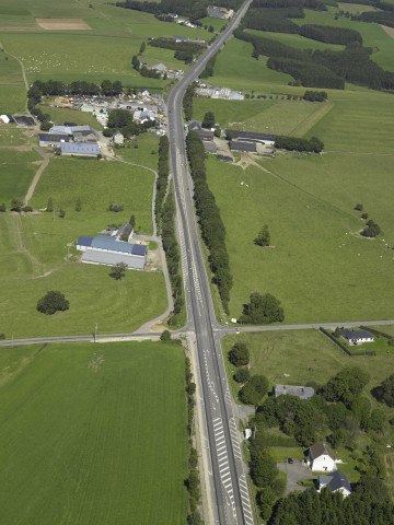 Fauvillers. Hollange. Malmaison. Carrefour. RN4. Strainchamps.