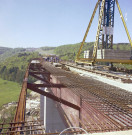 Sougné-Remouchamps. Construction du viaduc de Sécheval.