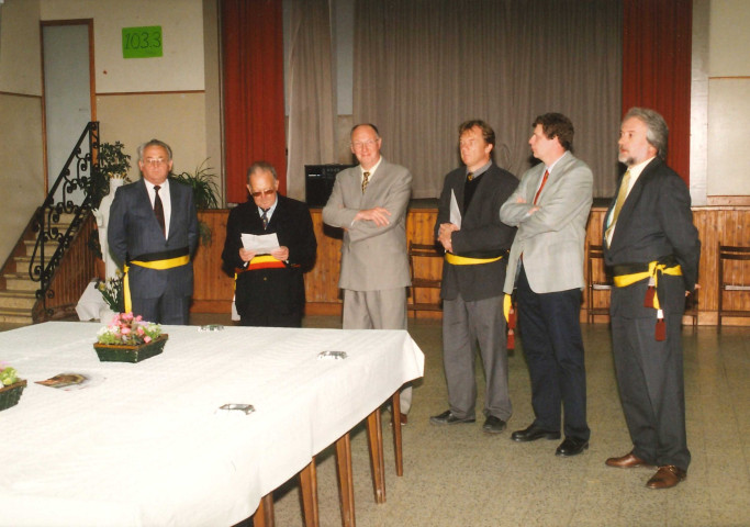 Beauraing. Inauguration d'un giratoire et du contournement de la ville.