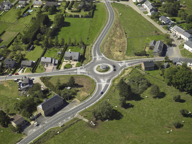 Aubange. Vues aériennes.