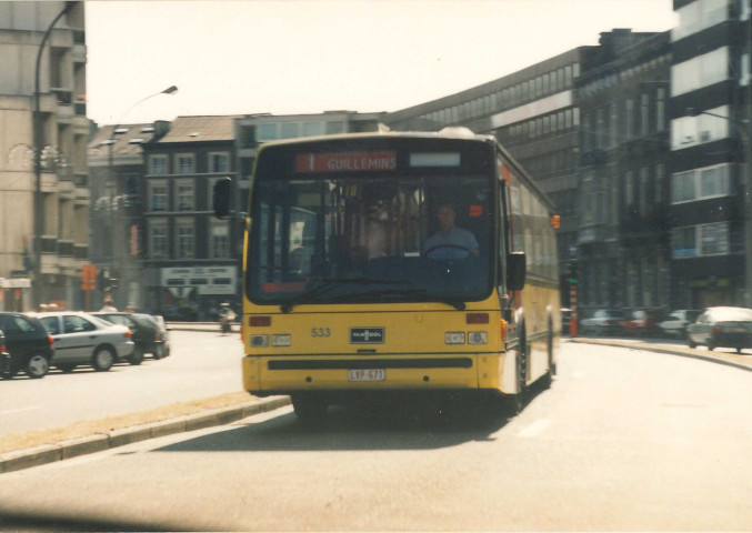 Liège. Boulevard de la Sauvenière.