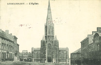 L'église de Lodelinsart.