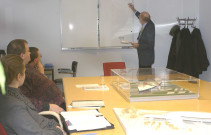 Ottignies. District routes D143. Visite d'une délégation polonaise.