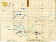 Charbonnage de Floriffoux. Plan général des travaux et indications de surface.