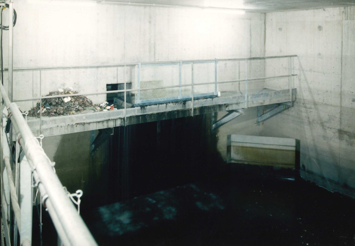 Liège. Liaison E25-E40. Salle technique.