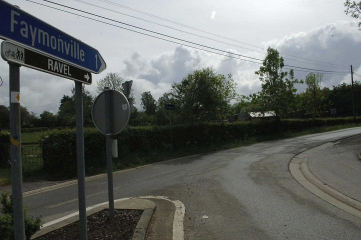 Saint-Vith. Aménagements du Ravel. Ancienne ligne SNCB 147.
