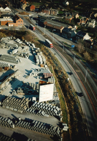 Namur. Malonne. RN 90. Vues aériennes.