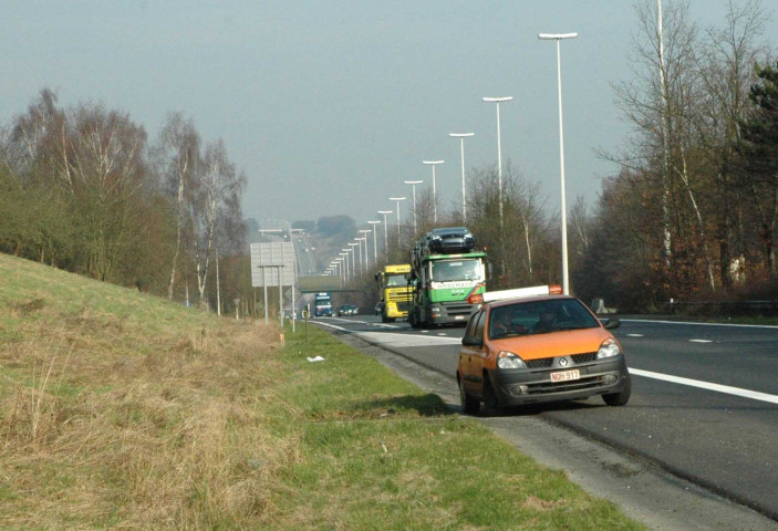 Awans. Sécurité sur les autoroutes (SIPP).