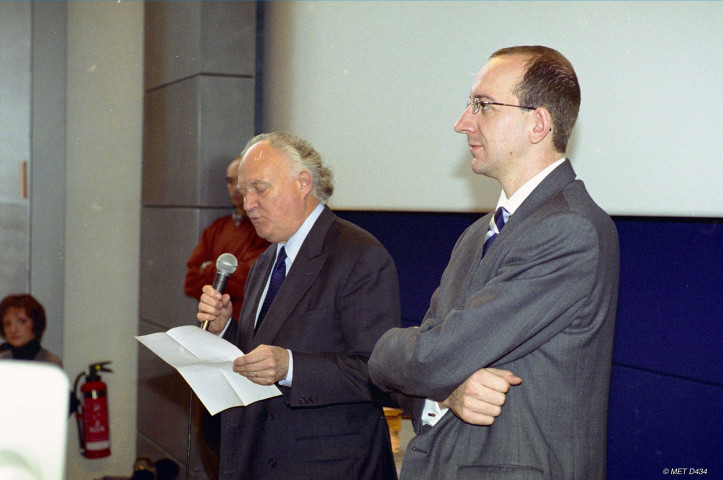 Namur. Moulins de Beez. Remise de décorations honorifiques.