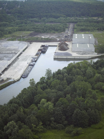 Farciennes. Vues aériennes.