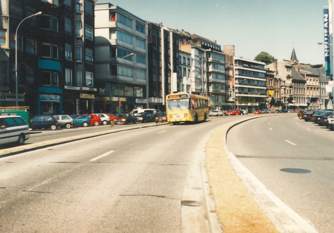 Liège. Boulevard de la Sauvenière.