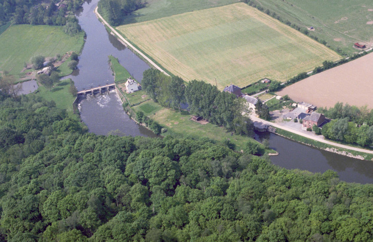 Fontaine-Valmont. Barrage n°3.