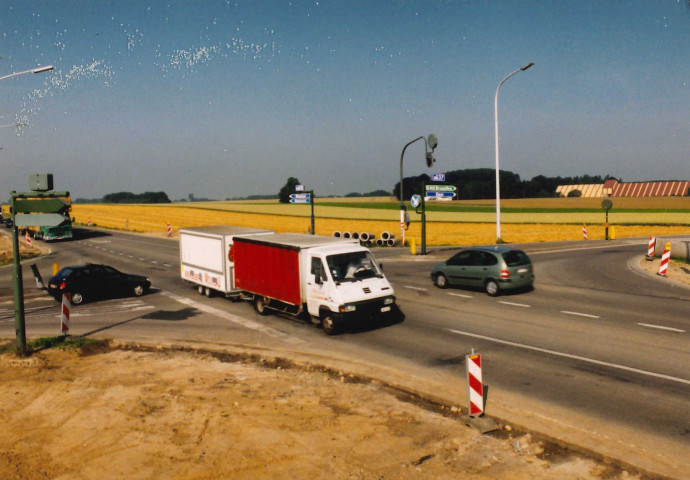 Waremme. RN69. Contournement de la ville. Aménagements.