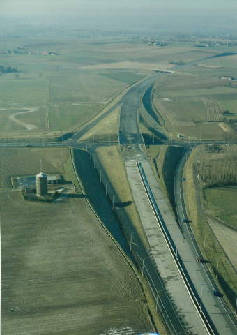 Ath. Rebaix. Autoroute A8 (E429). Travaux en cours et futurs.