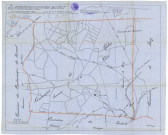 Plan (...) annexé à la requête collective en date du 28 juin 1928 tendante à obtenir l'autorisation 1° pour la Société du Nord de Flénu à Ghlin, de vendre, 2° pour la Société des Produits à Flénu, d'acheter aux conditions indiquées dans l'acte de vente, la Concession charbonnière de Ghlin.