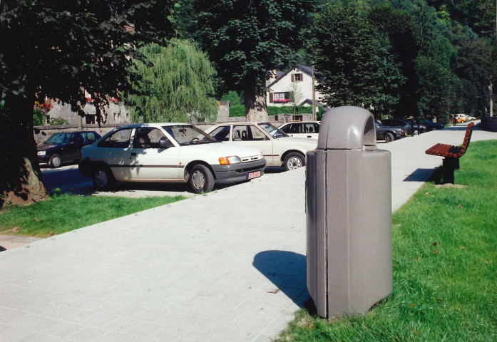 Durbuy. Aménagements divers dans le centre-ville.