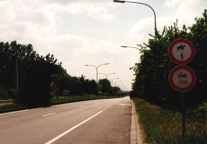Wavre. Bierges. Etat des lieux de la RN 238. RGG 11.
