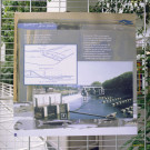 Liège. Angleur. Belle-Ile. Exposition sur le retour du saumon en Meuse.