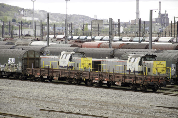 Liège. Gare de formation de Kinkempois.