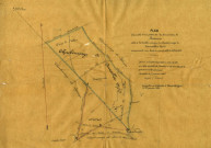 Plan figuratif d'une partie de la Concession de Bascoup cédée à la Société anonyme des Charbonnages de Courcelles-Nord...