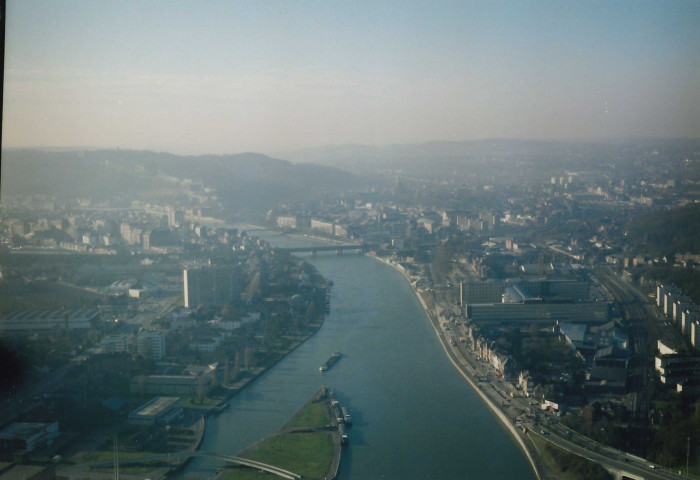 Namur. Vues aériennes.
